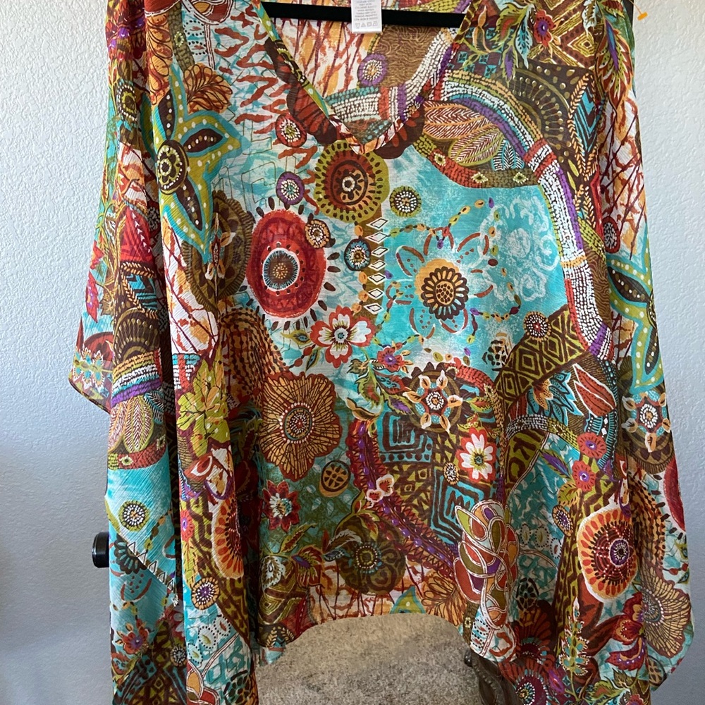 Colorful Bohemian Women's Top